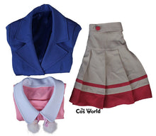 Load image into Gallery viewer, Love Live Sunshine Aqours The School Idol Movie Over the Rainbow Hop Stop Nonstop Ruby Kurosawa Dress Uniform Cosplay Costumes - CosCouture

