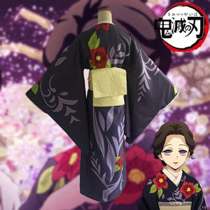 Anime Comic Demon Slayer Kimetsu no Yaiba Cosplay Costumes Tamayo Cosplay Costume Women Kimono Uniforms Clothes suits Dresses - CosCouture