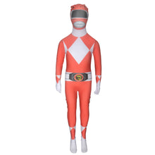 Load image into Gallery viewer, Children Power Samurai Sentai Shinkenger Rangers Lycra Kids Ranger Costumes Cosplay Superhero Samurai Rangers Zentai Suit - CosCouture
