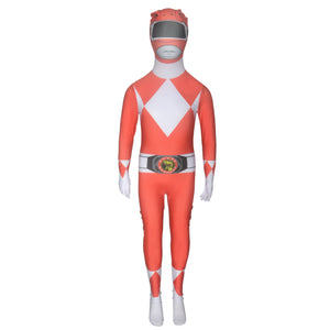 Children Power Samurai Sentai Shinkenger Rangers Lycra Kids Ranger Costumes Cosplay Superhero Samurai Rangers Zentai Suit - CosCouture