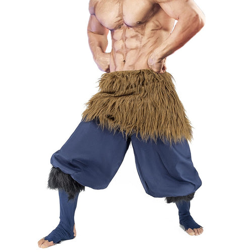 2020 Hashibira Inosuke Cosplay Costume Demon Slayer Inosuke Hashibira Headgear Adult Costumes Halloween Party Props Accessories - CosCouture