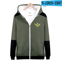 Load image into Gallery viewer, The Legend of Zelda 3D Printed Hoodie Sweatshirt Boys Girls Casual Outerwear Jacket Coat Teen Clothes - CosCouture
