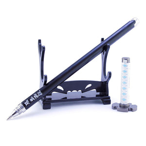 1pcs Anime Demon Slayer Kimetsu No Yaiba Gel Pen Kamado Tanjirou Nezuko Ballpoint Pen 0.5 Black Refill Pens Weapon sword sword - CosCouture