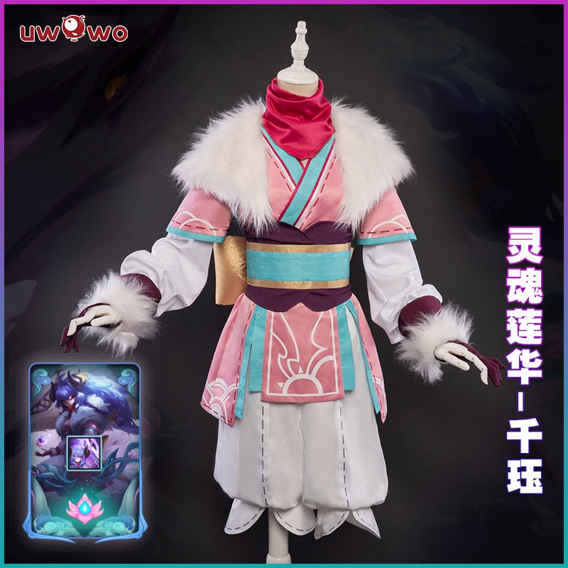 Pre-sale Kindred Spirit Blossom LOL Cosplay Costume Spirit Blossom Qianjue Cosplay Costume - CosCouture
