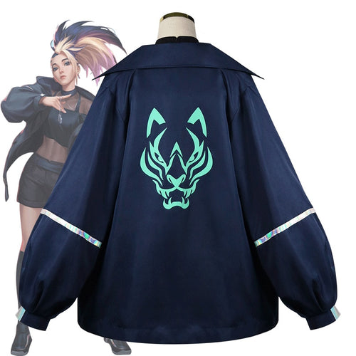 LOL KDA Baddest Akali Cosplay Costume KDA AKALI Cosplay - CosCouture