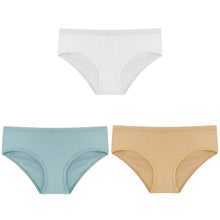 Load image into Gallery viewer, CINOON 3PCS/Set Women&#39;s Panties Cotton Underwear Solid Color Briefs Girls Low-Rise Soft Panty Women Underpants Female Lingerie
