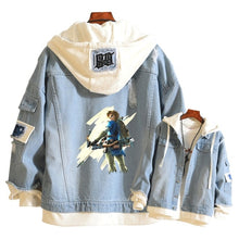Load image into Gallery viewer, Anime The Legend of Zelda Cosplay Denim Jacket - CosCouture
