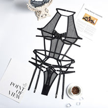 Load image into Gallery viewer, Yimunancy 2-Piece Cut Out Bra Set Women Hallow Out Bandage Underwear Set 3 Color Sexy Lingerie Set
