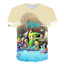 Load image into Gallery viewer, T Shirt Breath of The Wild Link Champion Zelda Children T-shirt for Boys and Girls Toddler Short-Sleeved Tee99 - CosCouture
