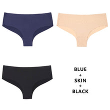 Load image into Gallery viewer, CINOON 3Pcs/Lot Seamless Panty Set Underwear Female Comfort Intimates Fashion Low-Rise Briefs Panties Women Sexy Lingerie
