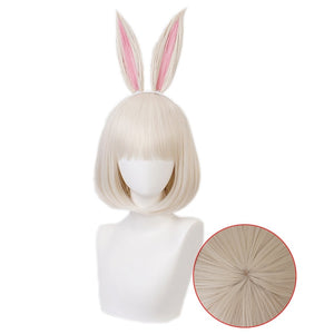 Uwowo Anime BEASTARS Cosplay Haru Wig without Ears Personified Beasts Cute Cosplay Hair Wig - CosCouture
