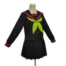 Load image into Gallery viewer, Anime Demon Slayer Kimetsu no Yaiba Cosplay Nezuko Kamado Makomo Cosplay Costume JK School Uniforms Sailor Suit Girls Women - CosCouture

