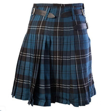 Load image into Gallery viewer, Men Scotland Kilt Tartan Plaid Pleated Skirt Traditional Clothing Halloween Cosplay Costumes Knee Length Medieval Gothic Bottoms - CosCouture
