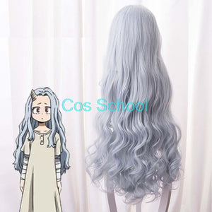 Cos School Boku no Hero Academia Eri Cosplay Wigs My Hero Academia Eri Wigs Anime With the Same Gray Long Hair - CosCouture