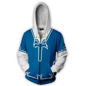 The Legend of Zelda 3D Printed Hoodie Sweatshirt Boys Girls Casual Outerwear Jacket Coat Teen Clothes - CosCouture