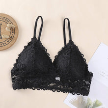 Load image into Gallery viewer, Women Lace Bralette Seamless Bras Sexy Beauty Back Tube Tops Girls Underwear Gathered Bras
