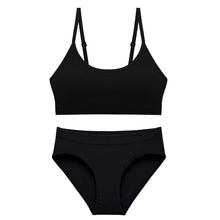 Load image into Gallery viewer, CINOON Seamless Bra Set  Push Up Bra+ Pantys Brassiere Fitness Underwear Lingerie Women&#39;s Soft Comfort Sexy Stretchy Tank Suit
