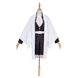 Anime Demon Slayer: Kimetsu no Yaiba Cosplay Costume Kanroji Mitsuri Cosplay Costumes Full Set with Stockings - CosCouture