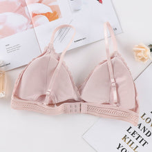 Load image into Gallery viewer, Women Lace Padded Bras Beauty Back Wrapped Chest Comfortable Wire Free Bras Lingerie
