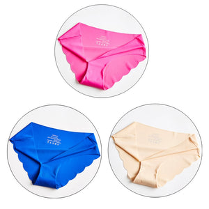 CINOON 3Pcslot Fashion Women Seamless Panties Ultra-thin Underwear Comfort Intimates Sexy Lingerie Low-Rise Female briefs