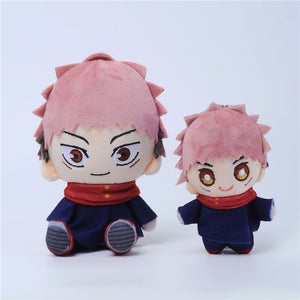 Jujutsu Kaisen Yuji Itadori Cosplay Doll Toy Anime Plush Dolls Child Gift Prop - CosCouture