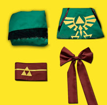 Load image into Gallery viewer, Game The Legend of Zelda Anime Cosplay Cloak Dress For Girls - CosCouture
