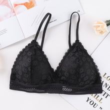 Load image into Gallery viewer, Women Lace Padded Bras Beauty Back Wrapped Chest Comfortable Wire Free Bras Lingerie
