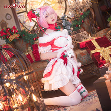 Load image into Gallery viewer, PRE-SALE UWOWO Ram Cosplay Christmas Costume Re:Life in a different world from zero Rem Ram Party Halloween
