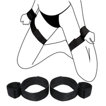 Load image into Gallery viewer, Nylon Erotic Restraints Kit Handcuffs Collar Slave Bondage BDSM Bondage Back Cuffs Sex Bondage Adult Toys for Couple
