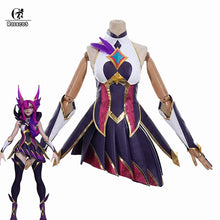 Load image into Gallery viewer, ROLECOS LOL Star Guardian Xayah Cosplay Costume Game LOL Xayah Cosplay Halloween Costumes for Women Cos Outfit
