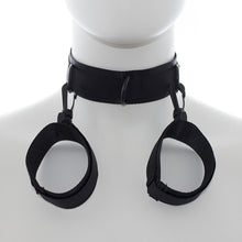 Load image into Gallery viewer, Nylon Erotic Restraints Kit Handcuffs Collar Slave Bondage BDSM Bondage Back Cuffs Sex Bondage Adult Toys for Couple
