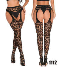 Load image into Gallery viewer, Sexy Stockings pantyhose tights lingerie hosiery GARTER Pantyhose Elastic Pantyhose Quality Transparent plus size lingerie
