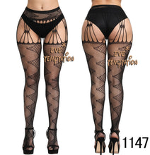 Load image into Gallery viewer, Sexy Stockings pantyhose tights lingerie hosiery GARTER Pantyhose Elastic Pantyhose Quality Transparent plus size lingerie
