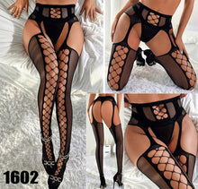 Load image into Gallery viewer, Sexy Stockings pantyhose tights lingerie hosiery GARTER Pantyhose Elastic Pantyhose Quality Transparent plus size lingerie
