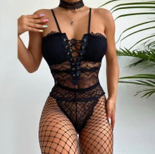 Load image into Gallery viewer, Women Sexy Babydoll Exotic Apparel Erotic Lingerie Lace Bodysuit Teddy Bear Hot Erotic Bodysuit Ladies One Piece Pajama Lingerie
