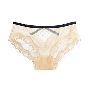 Sexy Lace Thong Women Lace Low Waist Panties Sexy Transparent Underwear Ladies Briefs Lingere Panty Underware Womens Lingerie