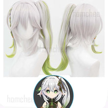 Load image into Gallery viewer, Genshin Impact Nahida maid Cosplay Costume Lesser Lord Kusanali Wig Cute style Dress Nahida Genshin Cosplay for Women Kids
