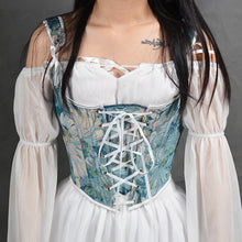 Load image into Gallery viewer, Short Lace Up Overbust Corset Crop Top 2022 Fashion Embroidery Straps Cami Cropped Top for Women
