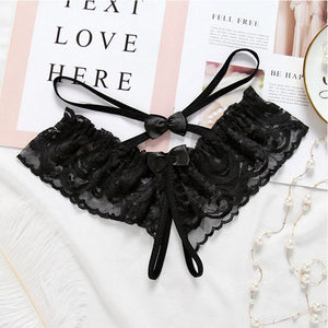 Sexy Women Panties Lace Women Underwear Erotic Panties Hot Transparent Lingerie Perspective Female G-string Embroidered Thong