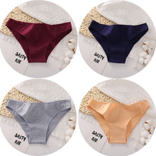 Load image into Gallery viewer, 4PCS/Set Women&#39;s cotton briefs Sexy Low Waist Female Underpants Elasticity Comfortable Underwear Women&#39;s panties Lingerie M-XXL
