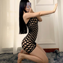 Load image into Gallery viewer, Ladies Plus Size Lingerie Erotic Exotic Dresses Sexy Mesh Fishnet Babydoll Women Sexy Sheer Bodysuit Erotic Lingerie Body Socks
