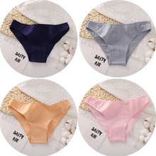 Load image into Gallery viewer, 4PCS/Set Women&#39;s cotton briefs Sexy Low Waist Female Underpants Elasticity Comfortable Underwear Women&#39;s panties Lingerie M-XXL

