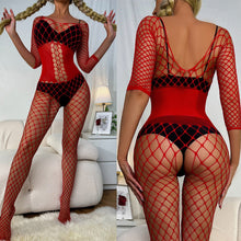 Load image into Gallery viewer, One-pieces Babydoll Erotic Lingerie for Women Sexy Porn Underwear Body Costumes Lenceria Femenina Latex Catsuit Ropa Mujer AW101
