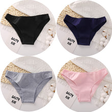 Load image into Gallery viewer, 4PCS/Set Women&#39;s cotton briefs Sexy Low Waist Female Underpants Elasticity Comfortable Underwear Women&#39;s panties Lingerie M-XXL
