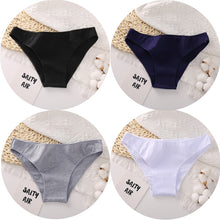 Load image into Gallery viewer, 4PCS/Set Women&#39;s cotton briefs Sexy Low Waist Female Underpants Elasticity Comfortable Underwear Women&#39;s panties Lingerie M-XXL
