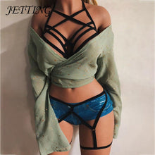 Load image into Gallery viewer, Body Harness Breast Punk Gothic Leg Garter Belts  Elastic Dance Party Women Summer Lingerie Set
