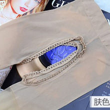 Load image into Gallery viewer, Women Open Crotch Pantyhose Ladies Socks Summer Ultra-thin Transparent Sexy Temptation 0D Black Silk Crotchless Sheer Stockings
