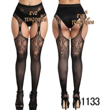 Load image into Gallery viewer, Sexy Stockings pantyhose tights lingerie hosiery GARTER Pantyhose Elastic Pantyhose Quality Transparent plus size lingerie
