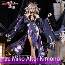 Load image into Gallery viewer, PRE-SALE UWOWO X DISHWASHER1910 Genshin Impact Fanart Yae Miko Alter Kimono Style Cosplay Costume
