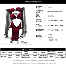 Load image into Gallery viewer, OJBK Punk Gothic Black Red Lace Sexy Lingerie for Women Maid Temptation Evil Demon Open Crotch Cosplay Backless Dress Costumes
